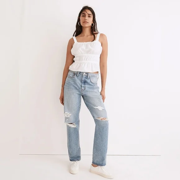 Madewell The Dadjean in Yorktown Wash - Picture 1 of 10